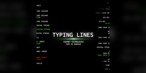 Cover image for Typing Lines