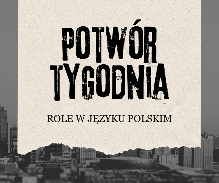Cover image for Tłumaczenie Ról - Potwór Tygodnia