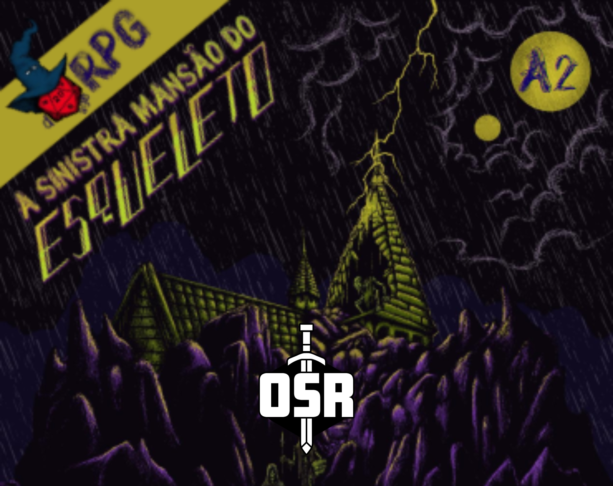 Cover image for A2 - A Sinistra Mansão do Esqueleto