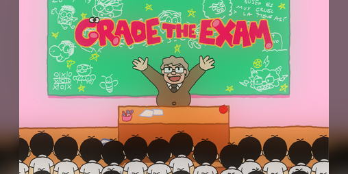Cover image for Grade The Exam!