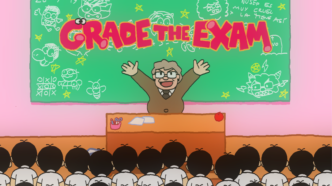 Cover image for Grade The Exam!