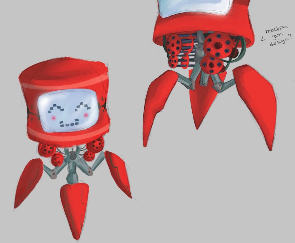 Enemy 2 Concept Art - Angie Marquez