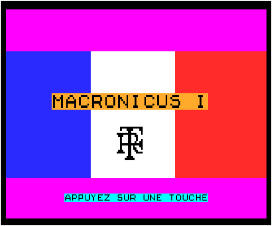 Cover image for MACRONICUS I