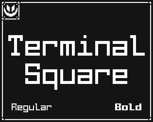 TerminalSquare-PixelFont