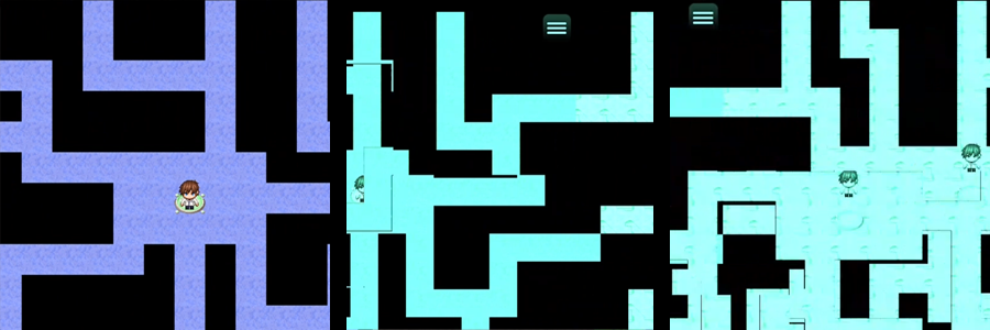 Cyberpunk Glitch Map Move Plugin [for RPG Maker MZ]