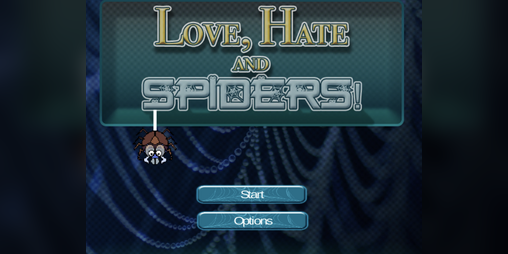 Cover image for Love, Hate and Spiders