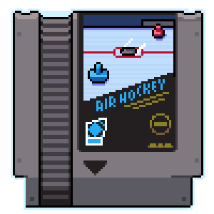 Cover image for Air Hockey - NES Black Box