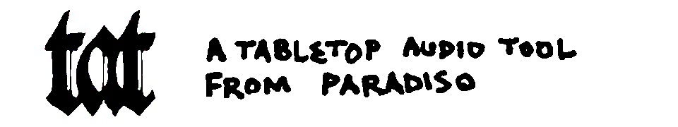 tat: tabletop audio tool
