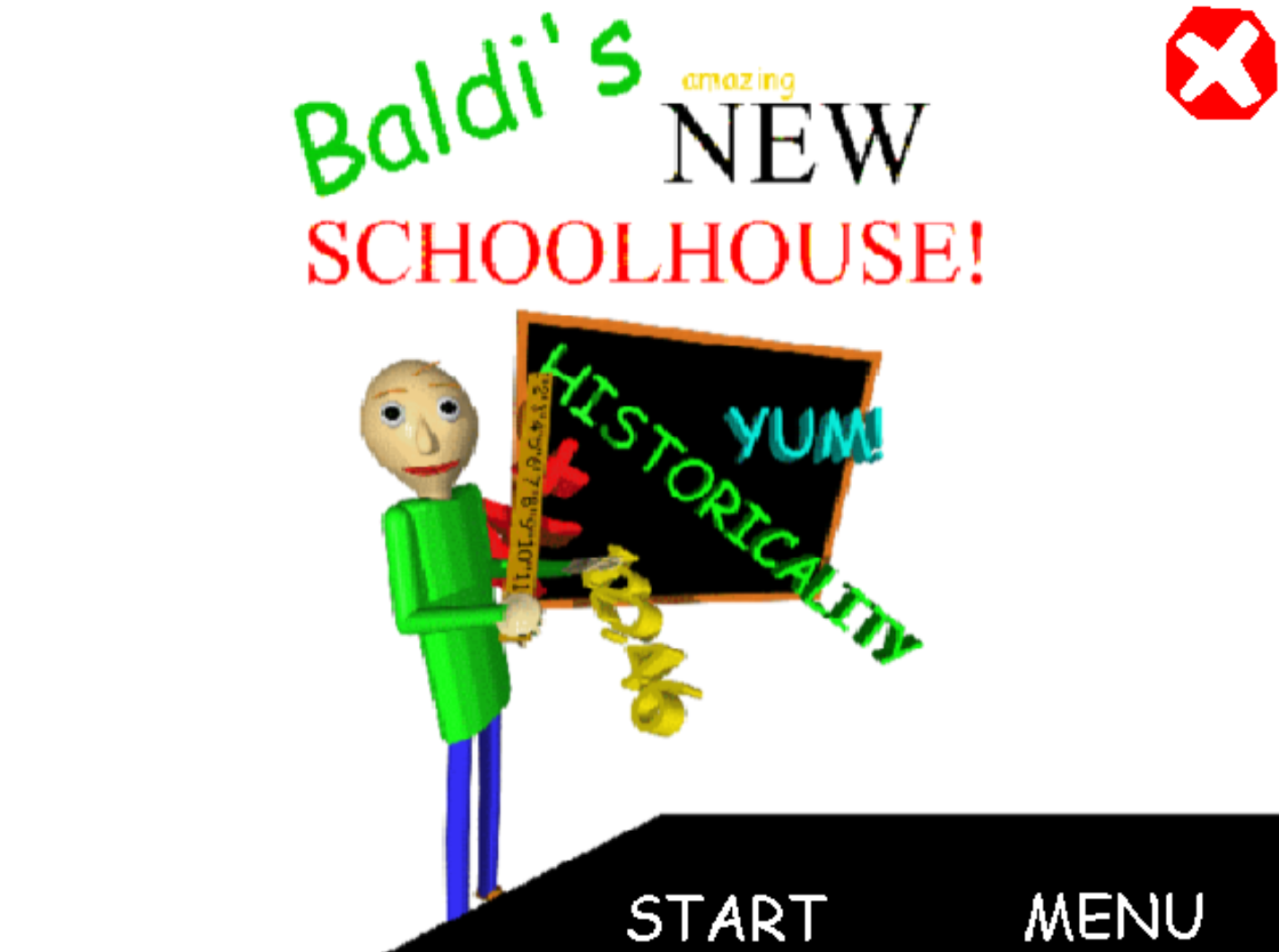 Cover image for Baldi's Amazing New Schoolhouse!