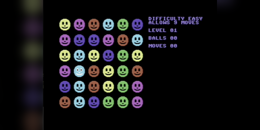 Cover image for "four or more" a new game for the commodore 64