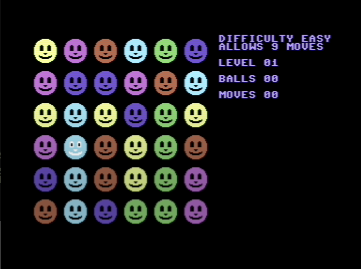 "four or more" a new game for the commodore 64