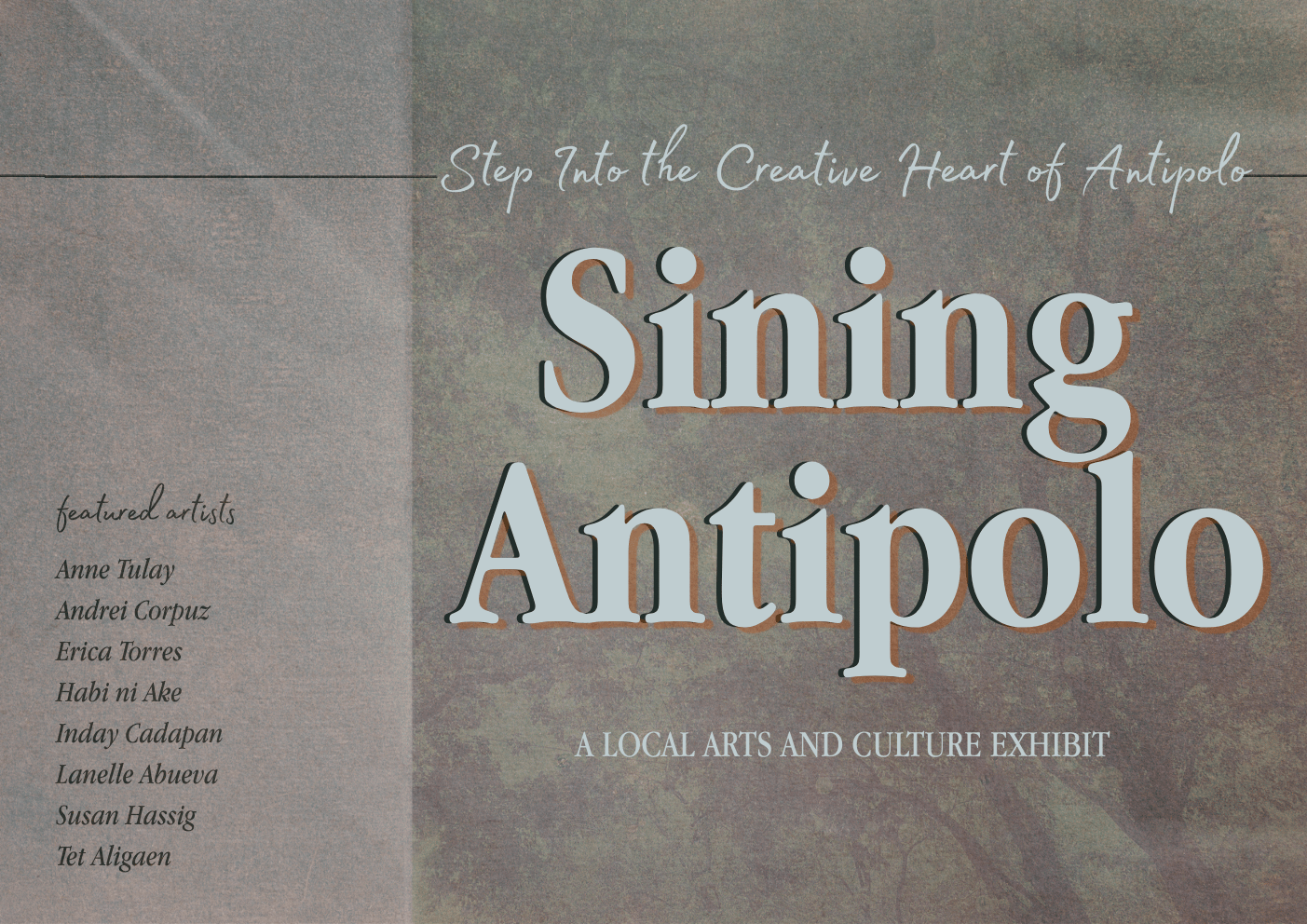 SINING ANTIPOLO:  A Local Arts and Culture Exhibit #TayoNaSaAntipolo