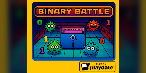 Cover image for Binary Battle (Playdate)