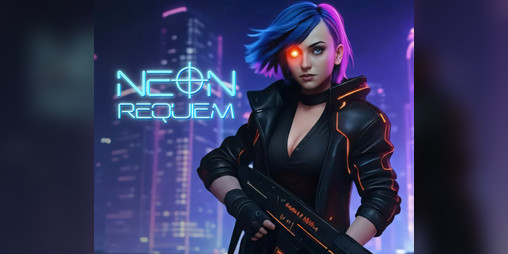 Cover image for Neon Requiem