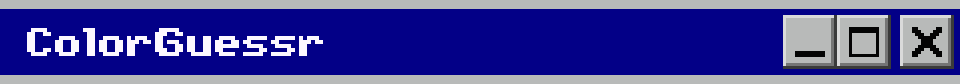 ColorGuessr