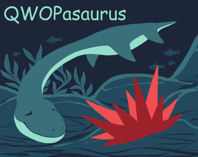 Cover image for QWOPasaurus