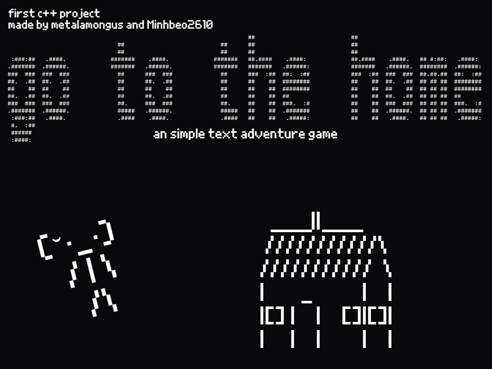 Go To The Home (simple text adventure made by c++) by NAG studio