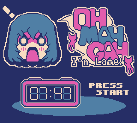 Cover image for OH MAH GAH I'M LATE