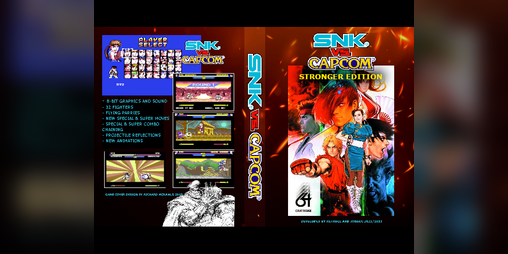 Cover image for SNK vs CAPCOM for C64/C128 - Stronger Edition