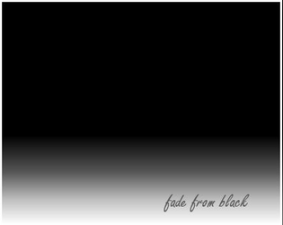 Fade From Black   - A game of postcoital intimacy for 2 or more 