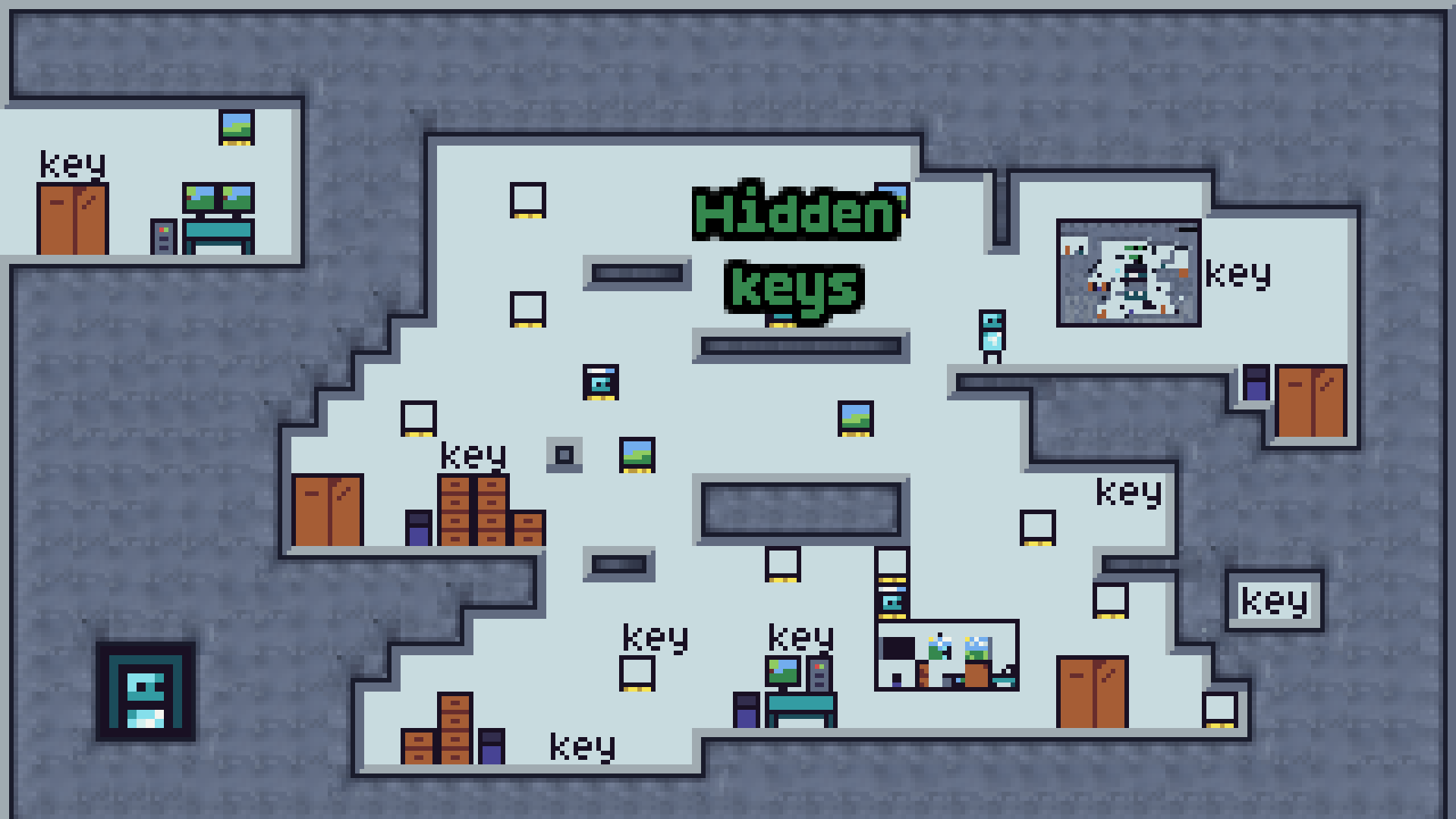 Hidden keys