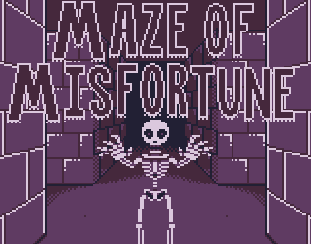 Cover image for Maze of Misfortune