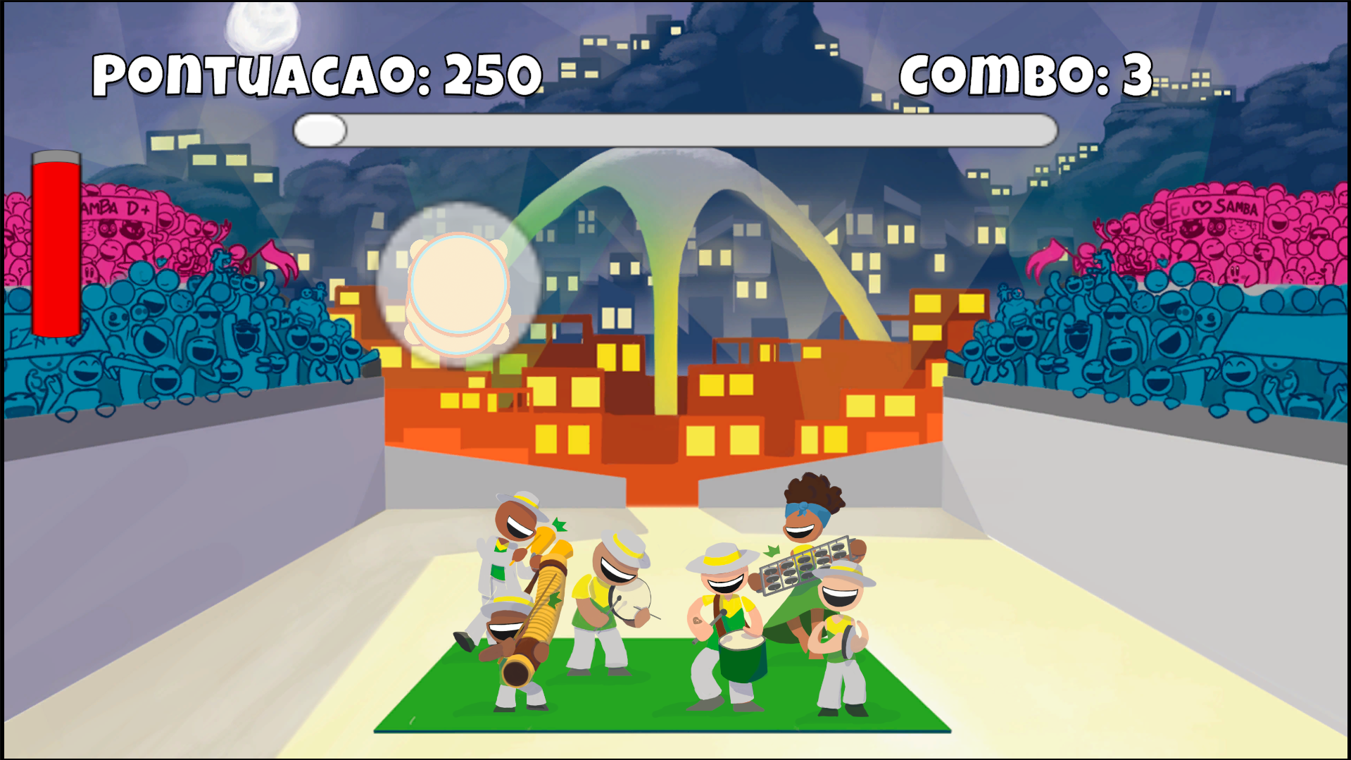 Ginga do Samba β Jogo de Ritmo de Carnaval ππ₯