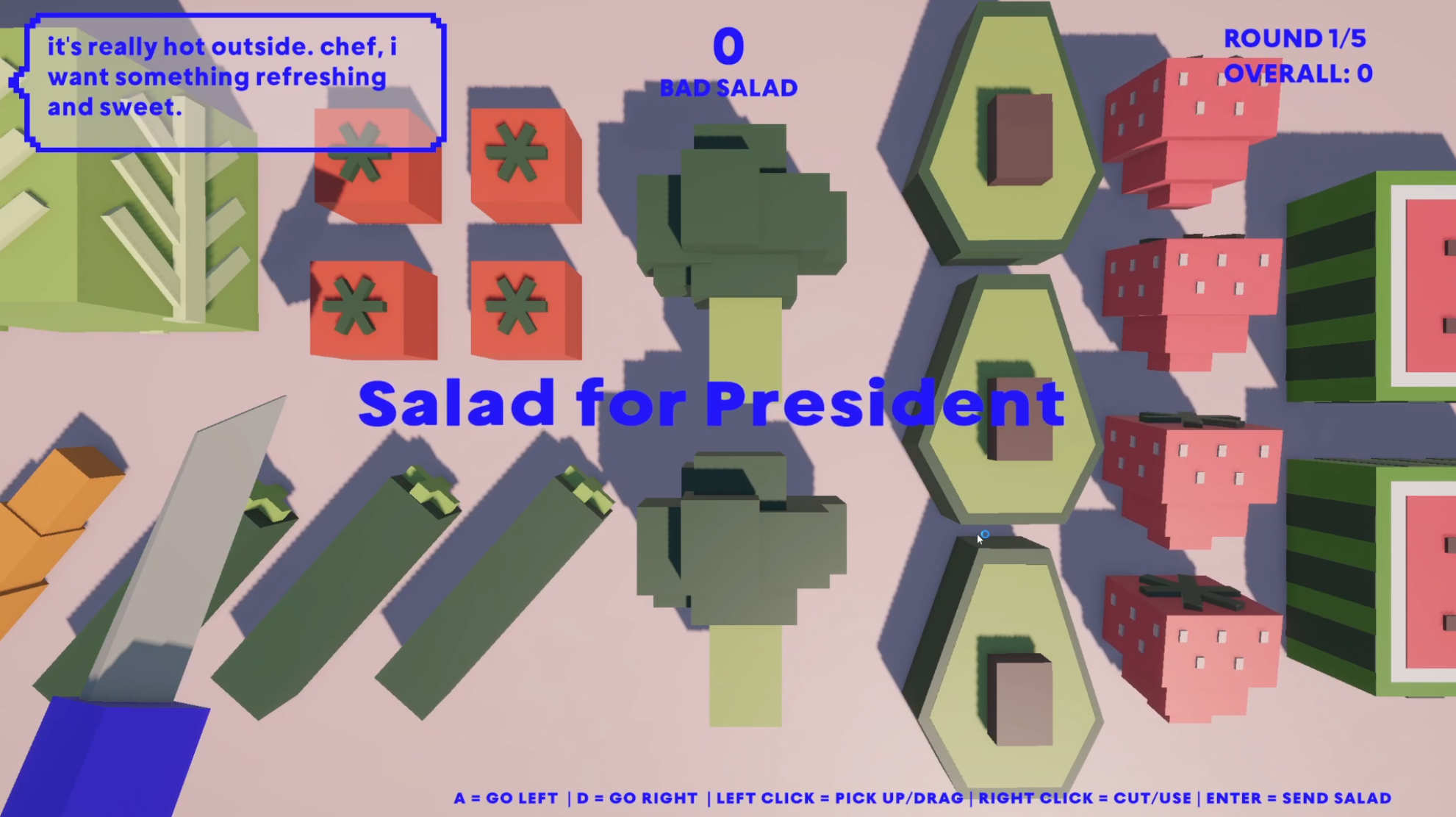 Cover image for Salad For President
