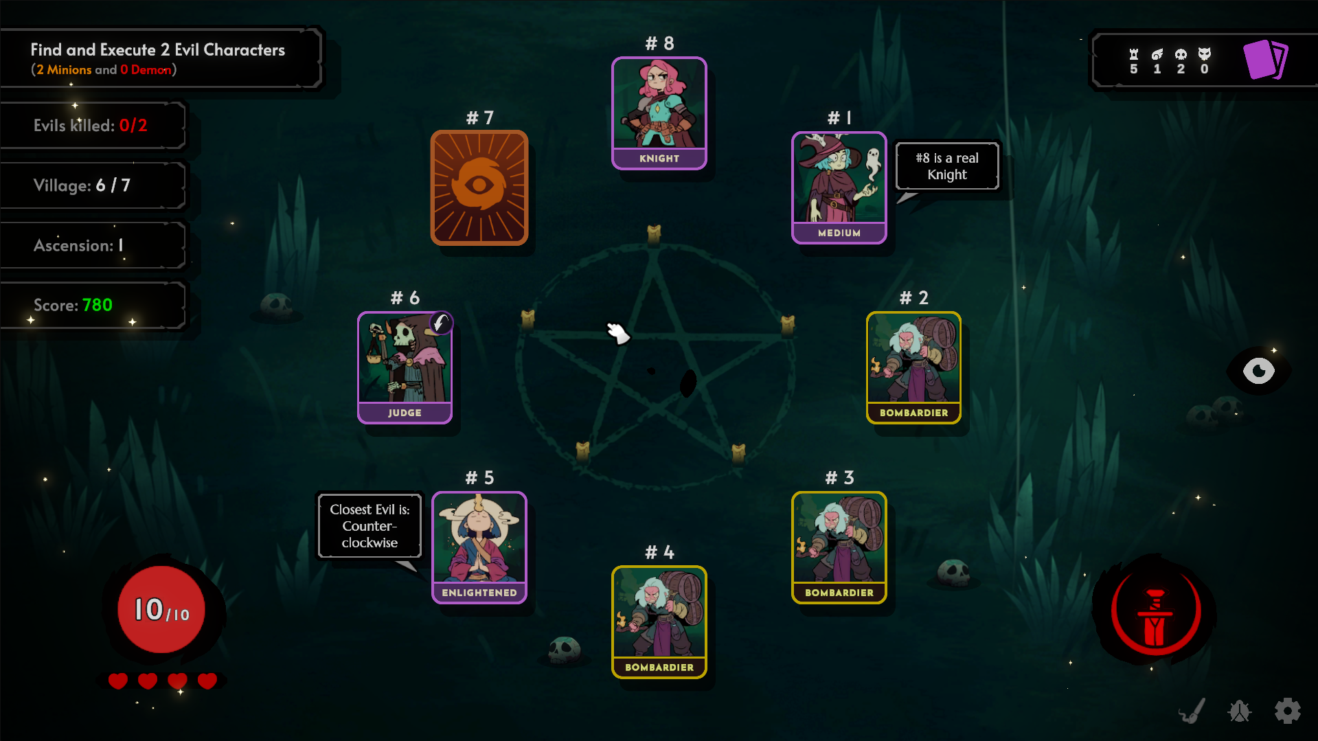 Demon Bluff By Uzabiart