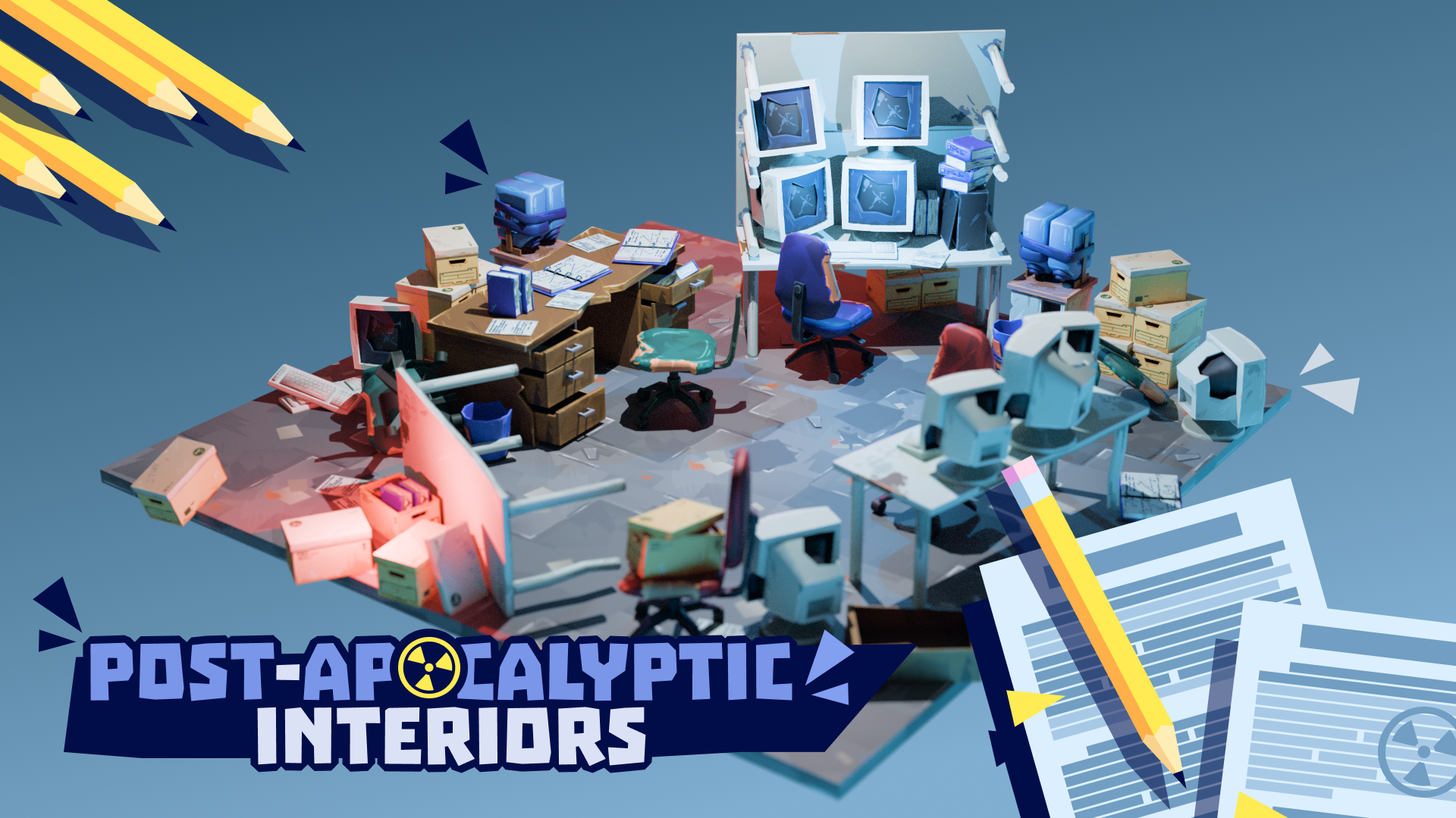 Post-Apocalyptic - Interiors Pack