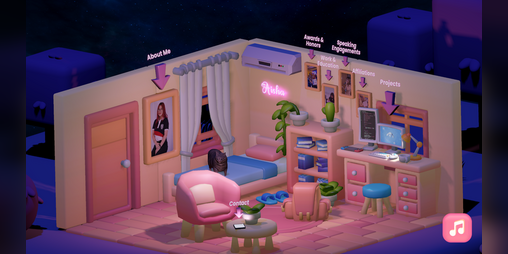 Cover image for Interactive 3D Portfolio