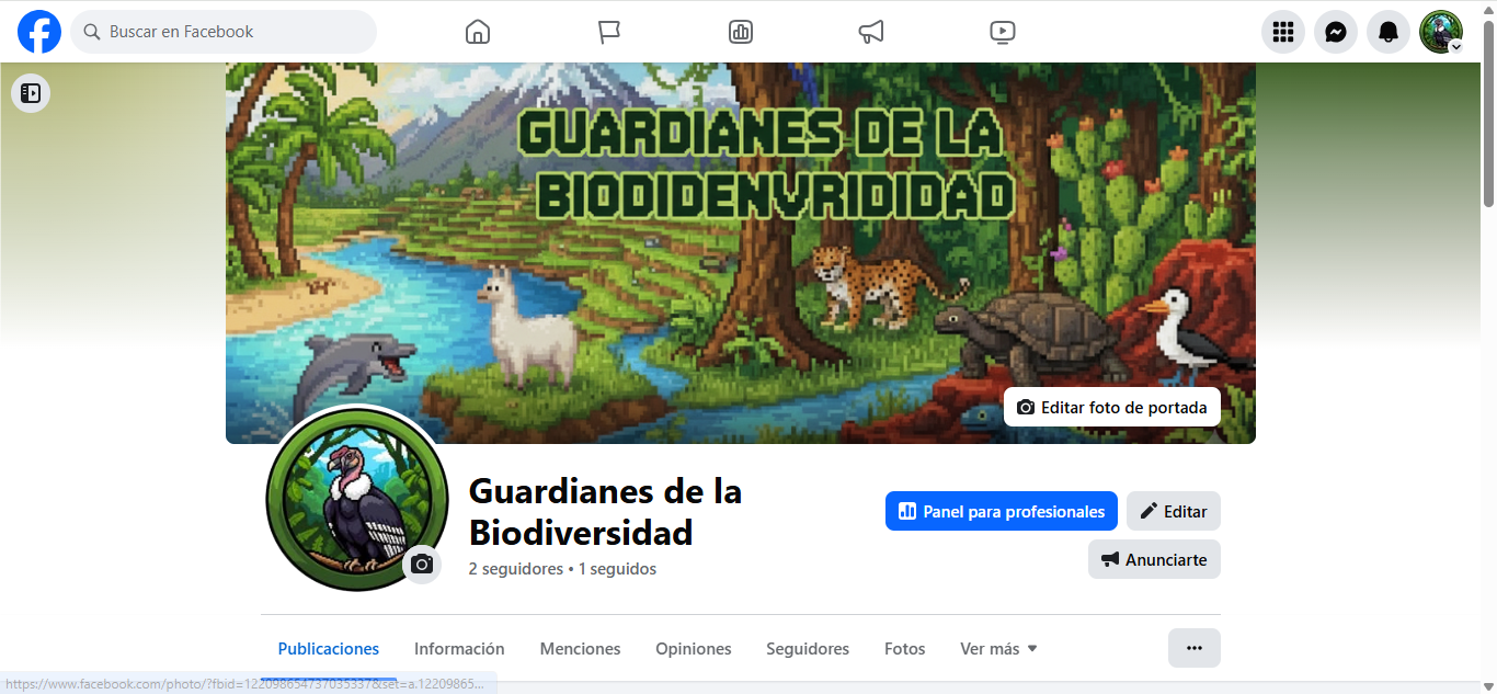Cover image for Guardianes de la Biodiversidad