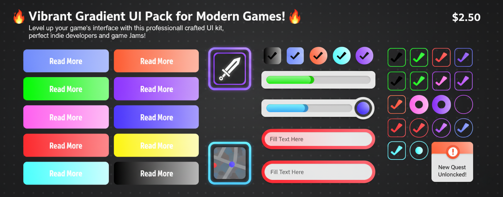 Gradients Ui Assets by Lemonade28