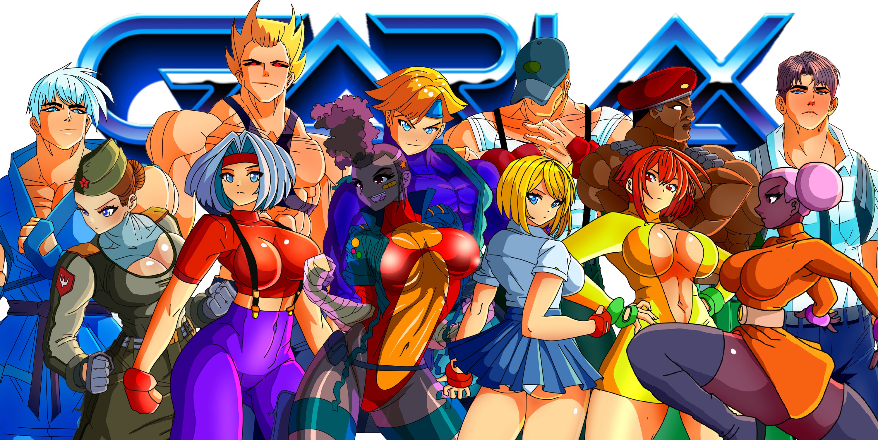 Gariax Blue - End of Project - Gariax by Deuronius