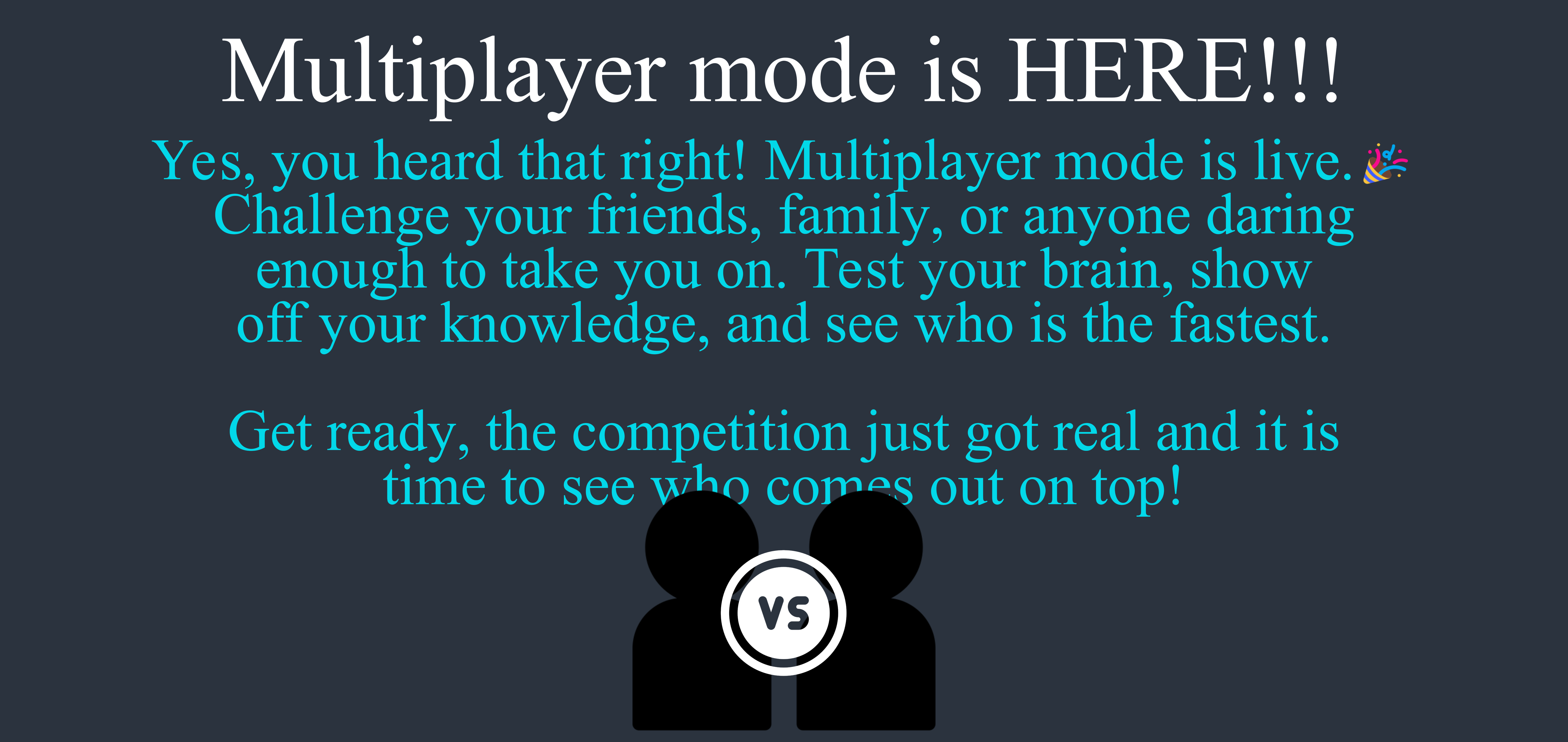 Multiplayer mode!!!