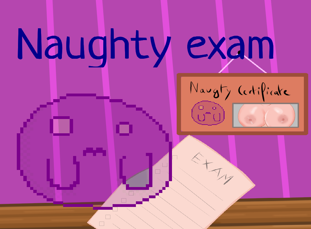Cover image for Naughty exam