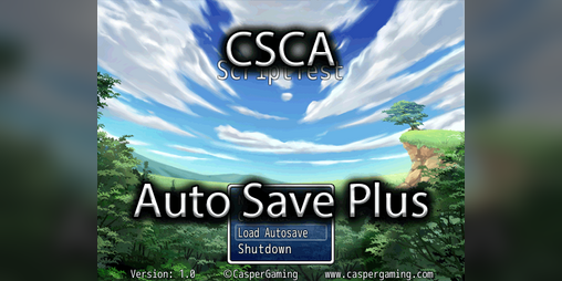 Cover image for CSCA AutoSave Plus for RPG Maker VX Ace