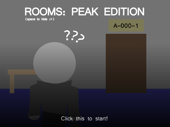 Rooms, PEAK EDITION cover