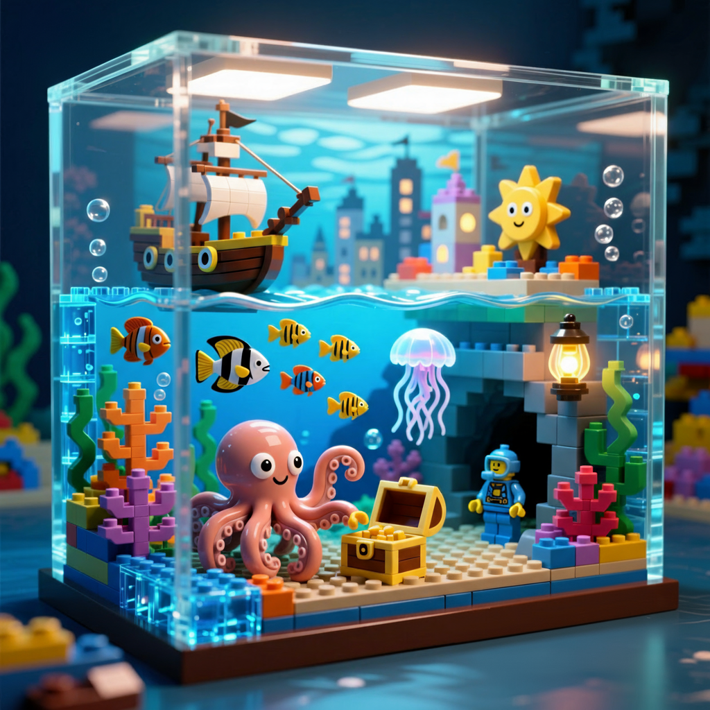 DIY Digital Aquarium Clock