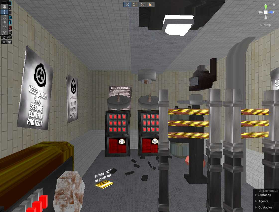 Server Hallway Room