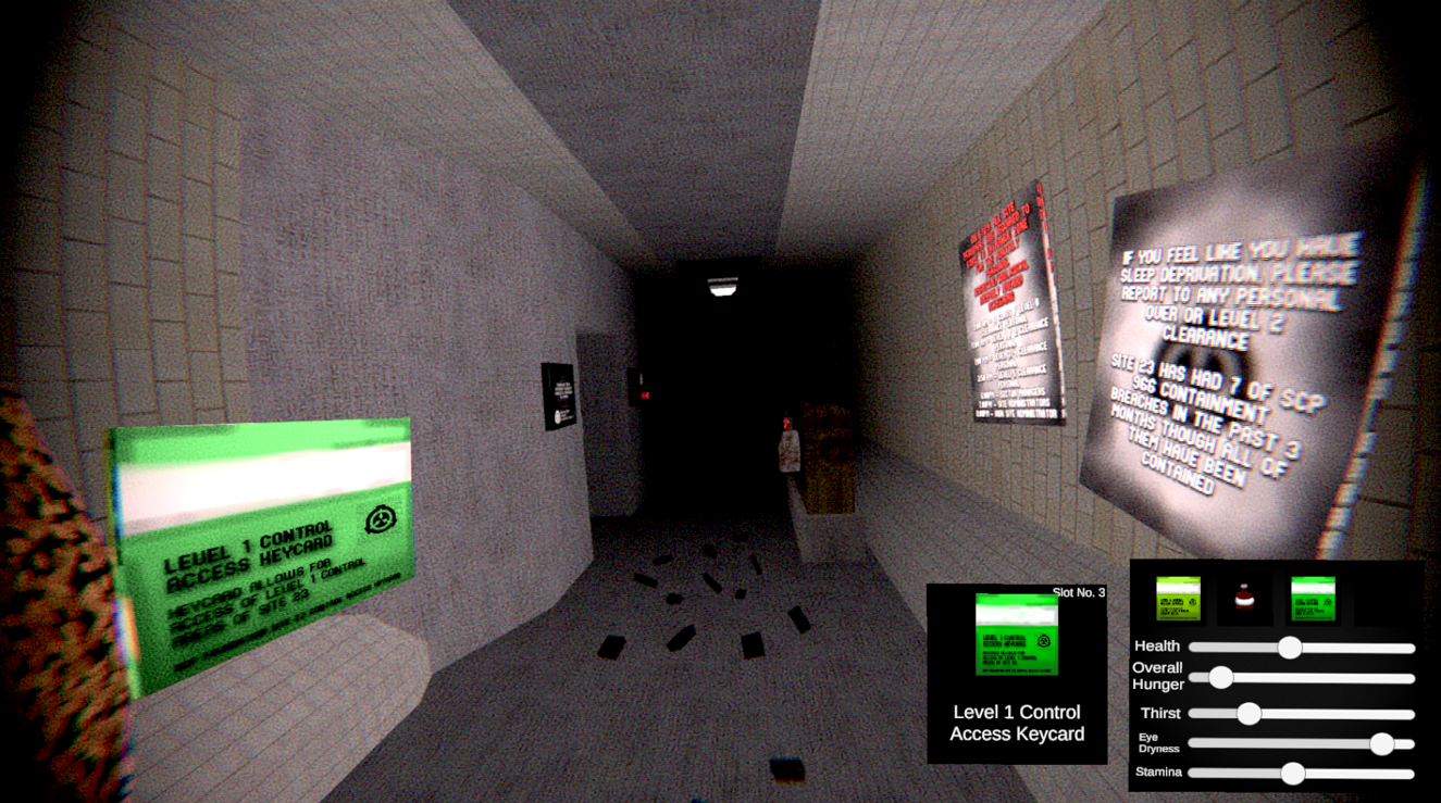 Server Hallway Room