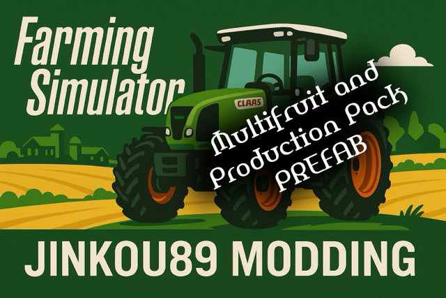Cover image for FS25 Multifruit pack Prefab