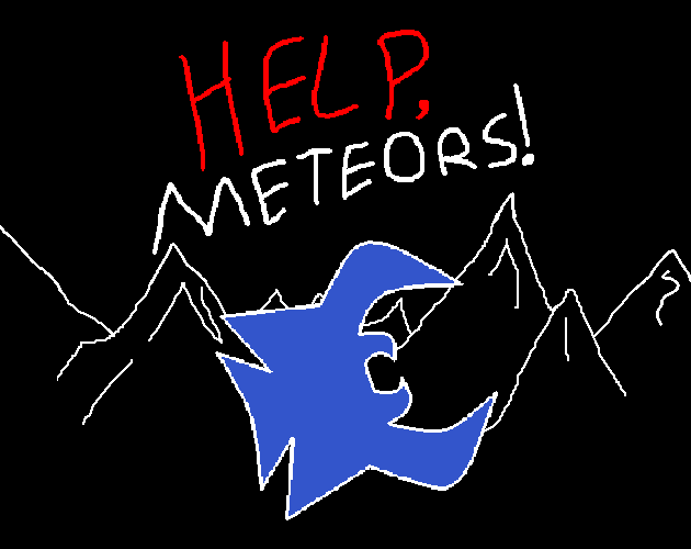 Cover image for Help, Meteors!