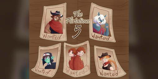 Cover image for The Flirtatious Five