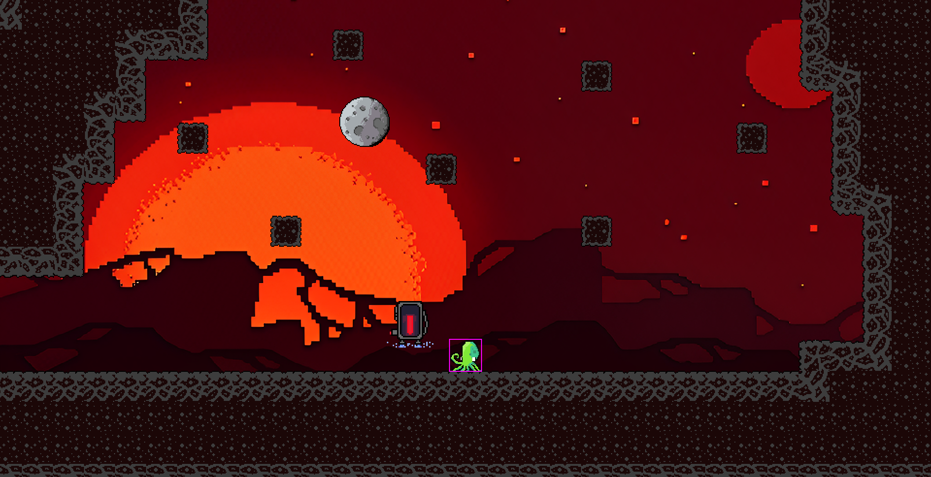 Rocky Cave Tile Set | FREE PIXEL ART