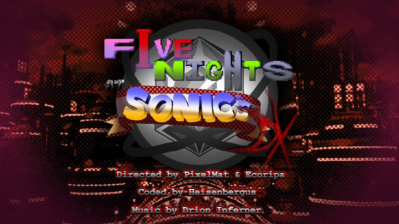 Cover image for Five Nights at Sonic's DX