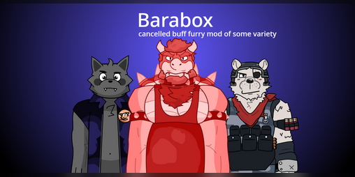 Cover image for Barabox - Incredimod about buff furry men