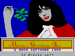 Maria's Christmas Cards (ZX Spectrum/Next Enhanced) by DF Design