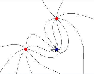 Tension Lines (alpha) - a physical simulation