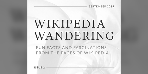 Cover image for Wikipedia Wandering - Issue 2